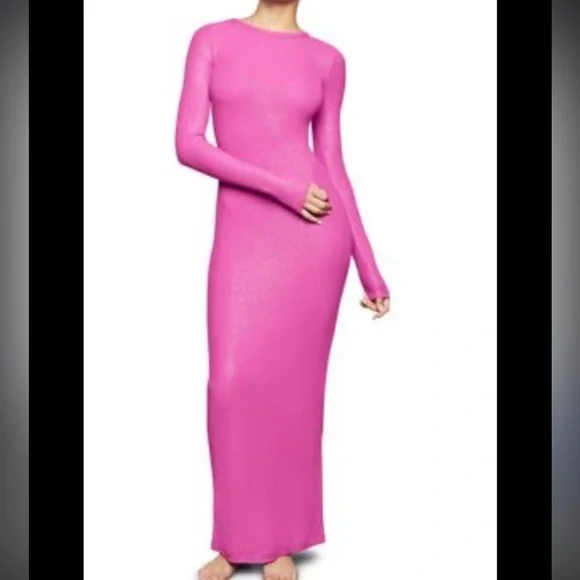 open lace back dress Womens Sexy Glitter Bodycon Long Sleeve Dress main image 1